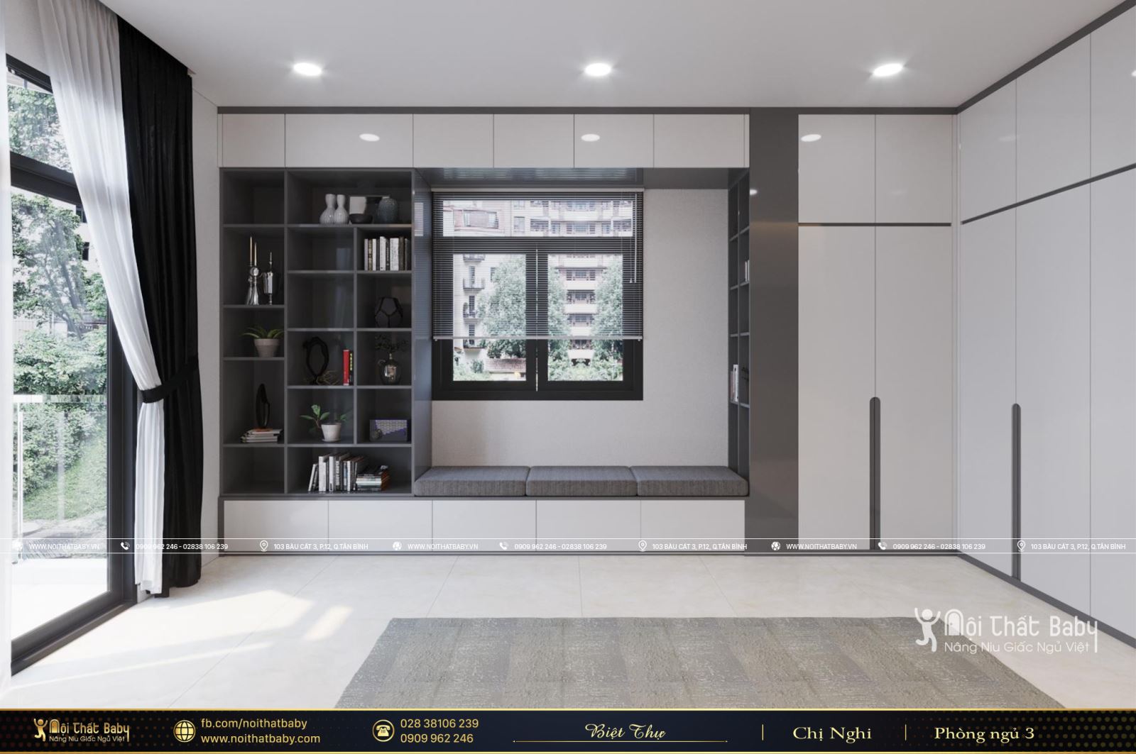 Đẹp tinh tế với mẫu thiết kế nội thất nguyên căn hiện đại tại Cà Mau